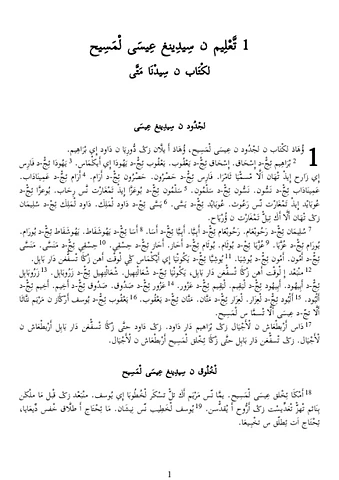 Le livre du Saint Matthieu